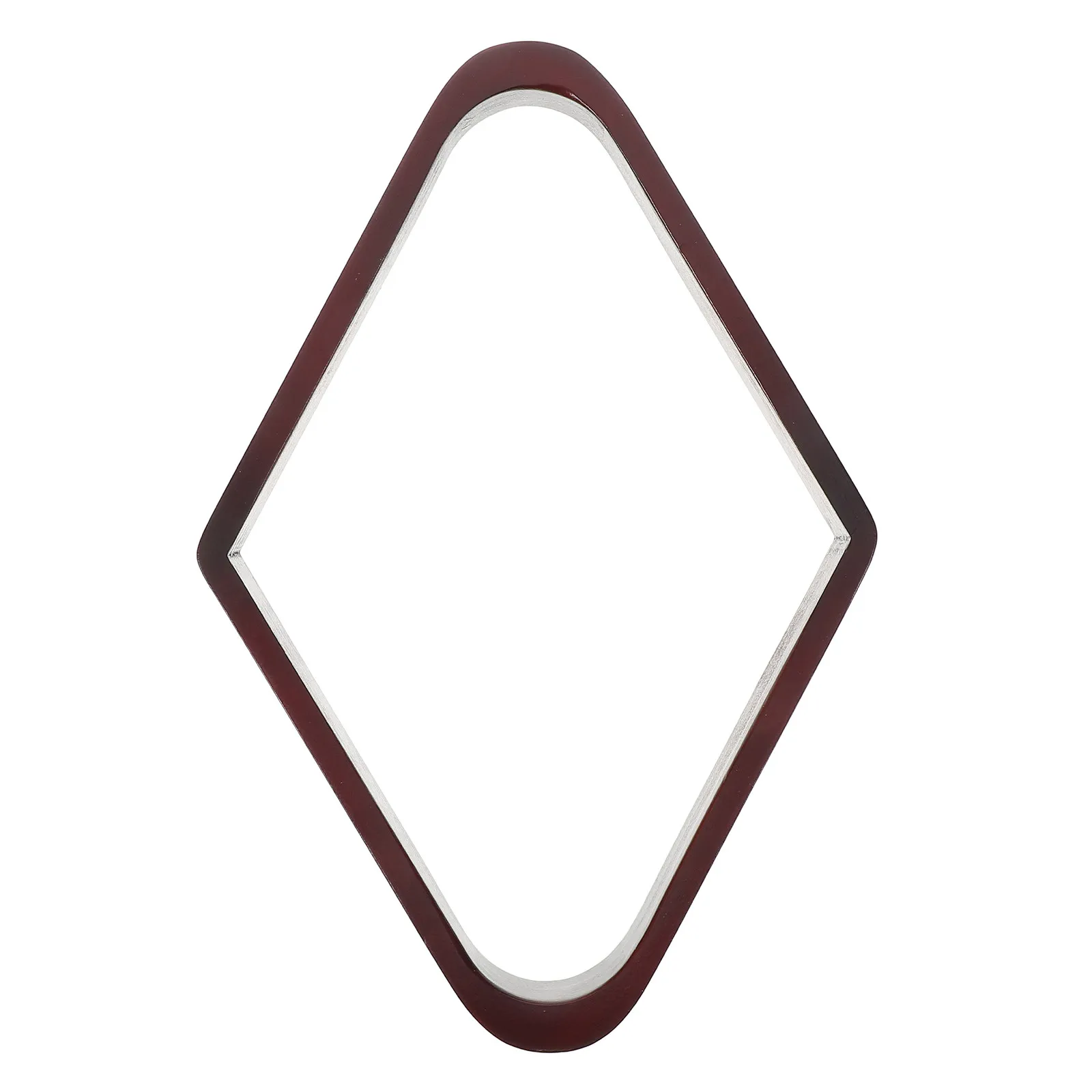 

Wooden 9 Ball Diamonds Billiard Rack Solid Wood Triangle Pool Table Ball Rack Billiard Accessories Diamonds Billiards Holder