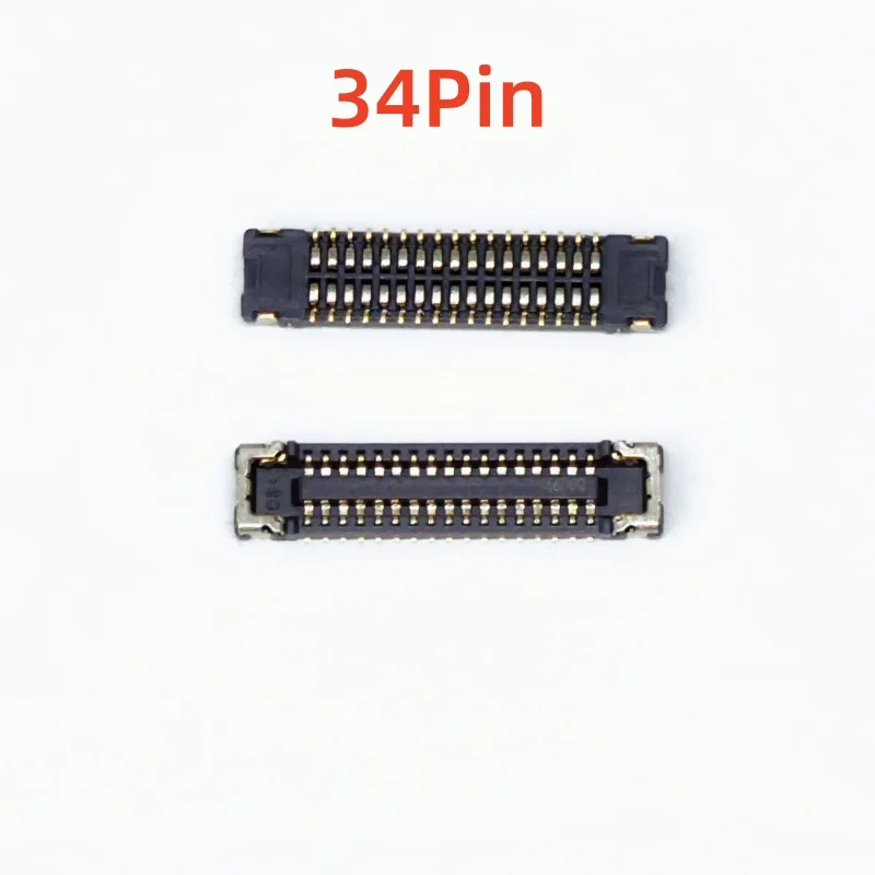 5-10Pcs 34Pin LCD Display Screen Connector MainBoard FPC For VIVO Y11 2019 / Y12 2019 / Y15 2019 / Y17 2019 / Y3 Plug On Board