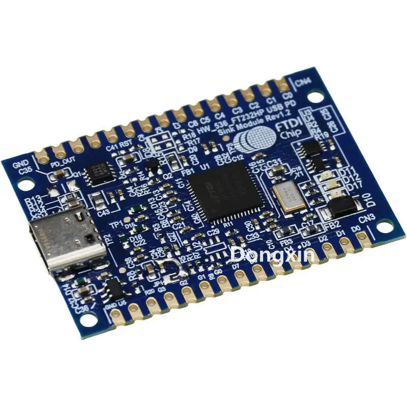 UMFT232HPEV-S USB High-speed FT232HP Development Module Single Channel Serial Bridge Type-C PD