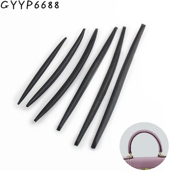 Black Bags Handles para Mulheres, Mangueira Handle, Inner Core, Handbag Hanger Substituição, DIY Acessórios, 2 Pcs, 10 Pcs, 30Pcs
