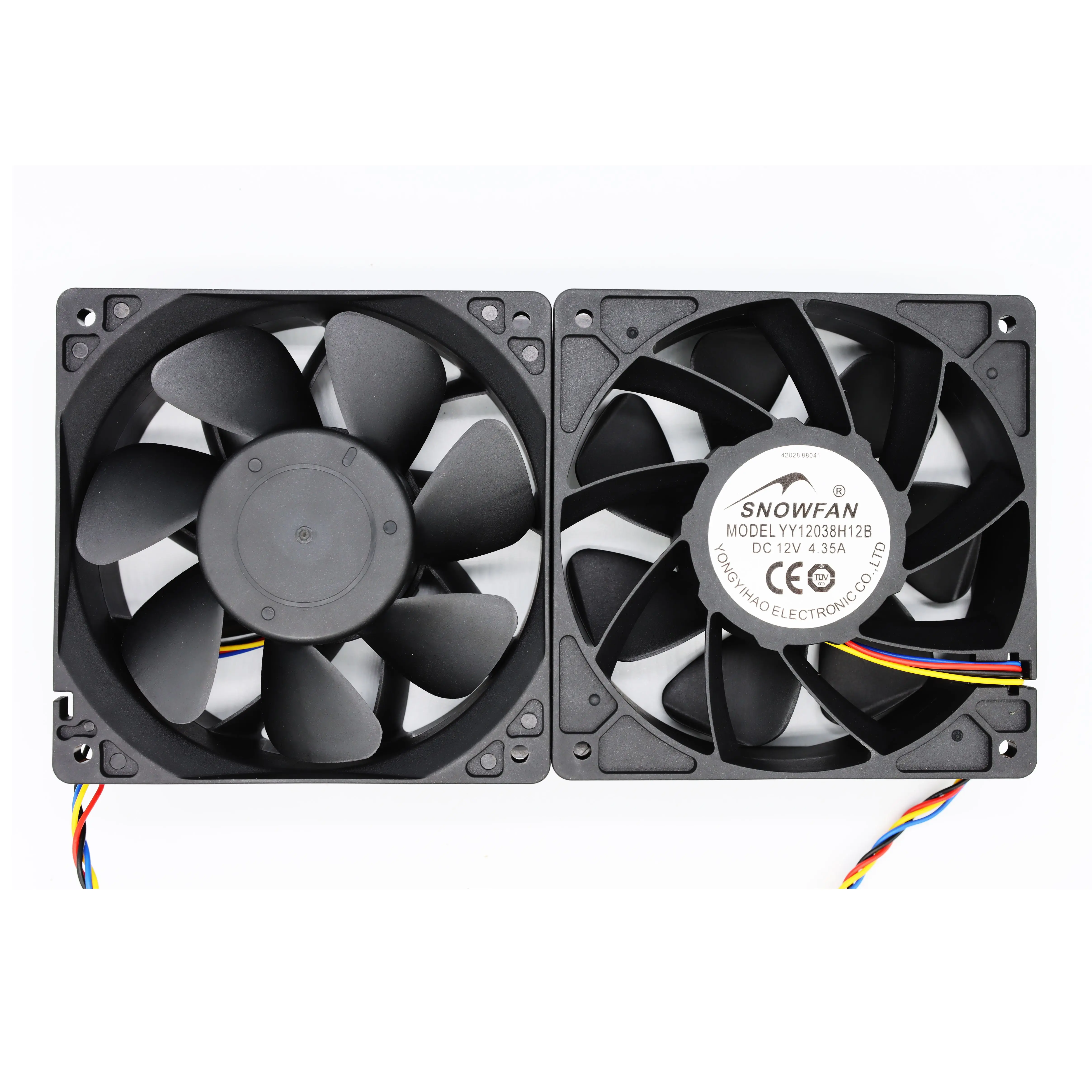 New 120mm 4PIn YY12038H12B DC 12V 4.35A 6000RPM Fan Cooler For Goldshell LT5 LT5pro HS5 HS6 KD6se Miner