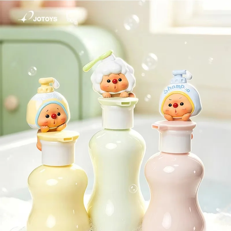 new oyo bear Mini hipper Blind Box Figures Cute Bear Bathroom Adventure Series Collectible Doll Desk Decoration Creative Gift