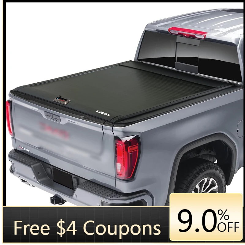 

Deren High QualityFord F150 Accessory Aluminum Alloy Roll-on Tonneau Truck Bed Cover with Waterproof and Locking Function