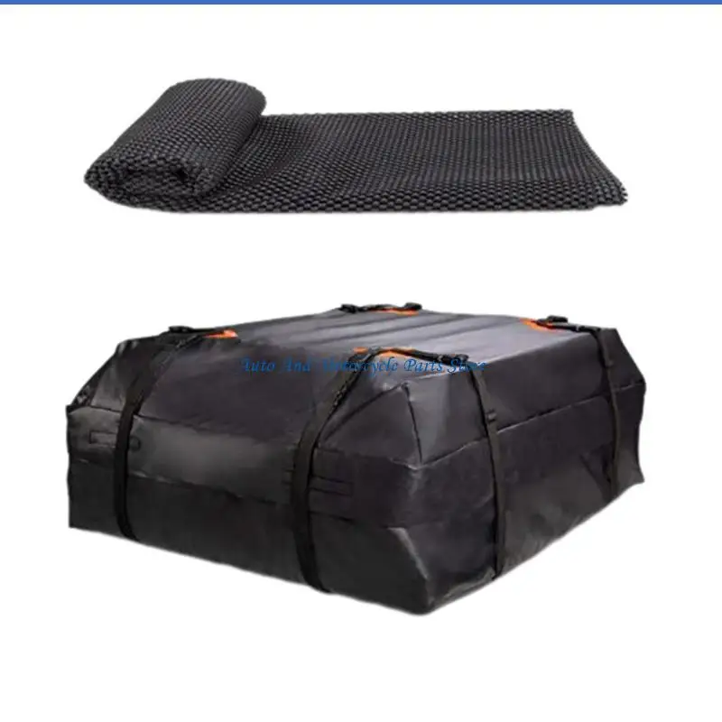 P9FD Allwetter-Dachträger-Fracht-Organizer-Tasche, einfach faltbar, für verschiedene Camping-Autos – Detail 8