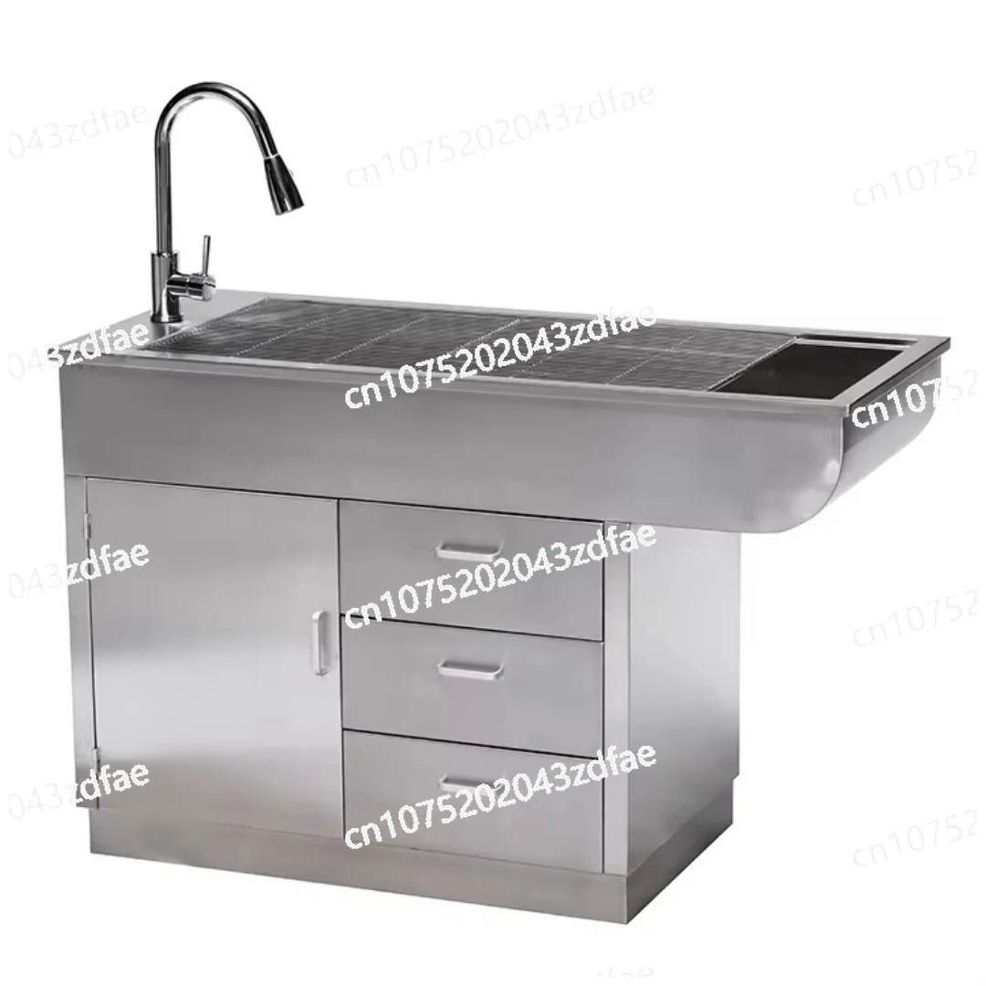 

Операционный стол для домашних животных Ветеринарный хирургический многофункциональный стол для утилизации, экзамен