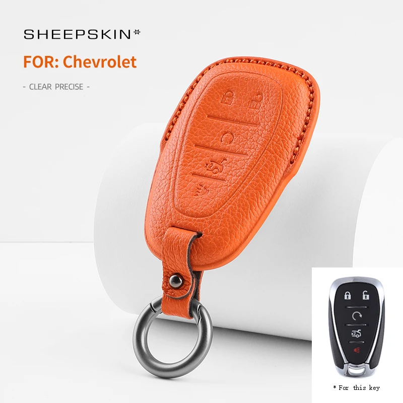 

For Chevrolet Malibu Blazer Traverse Seeker Onix Equino Volt Bolt Trax Orlando Cruze Spark Sonic Camaro TPU Car Key Case Cover