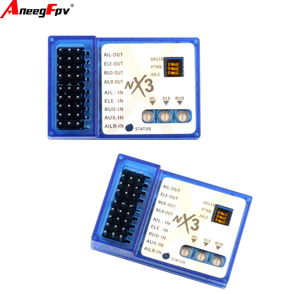 

NEW Upgraded NX3 EVOS /PRO Flight Controller Autobalance for RC Fixed-Wing Airplane - High Performance Stability