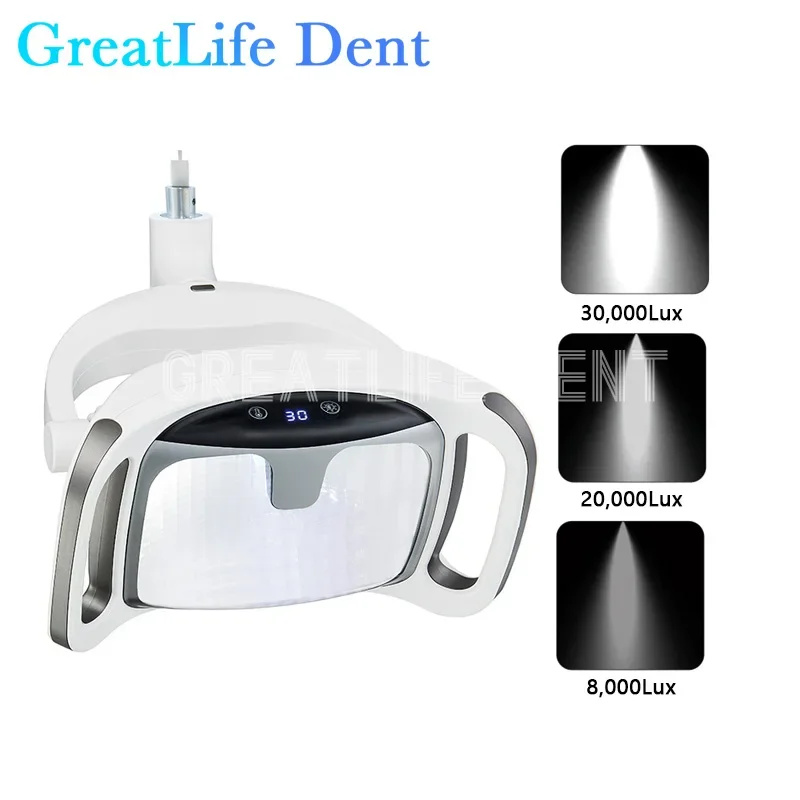 Greatlife Deuk 5W Fashion Design Verstelbare Tandartsstoel Schaduwloze Tandheelkundige Operatie Tandheelkundige Led-Lamp Voor Lichte Chirurgie