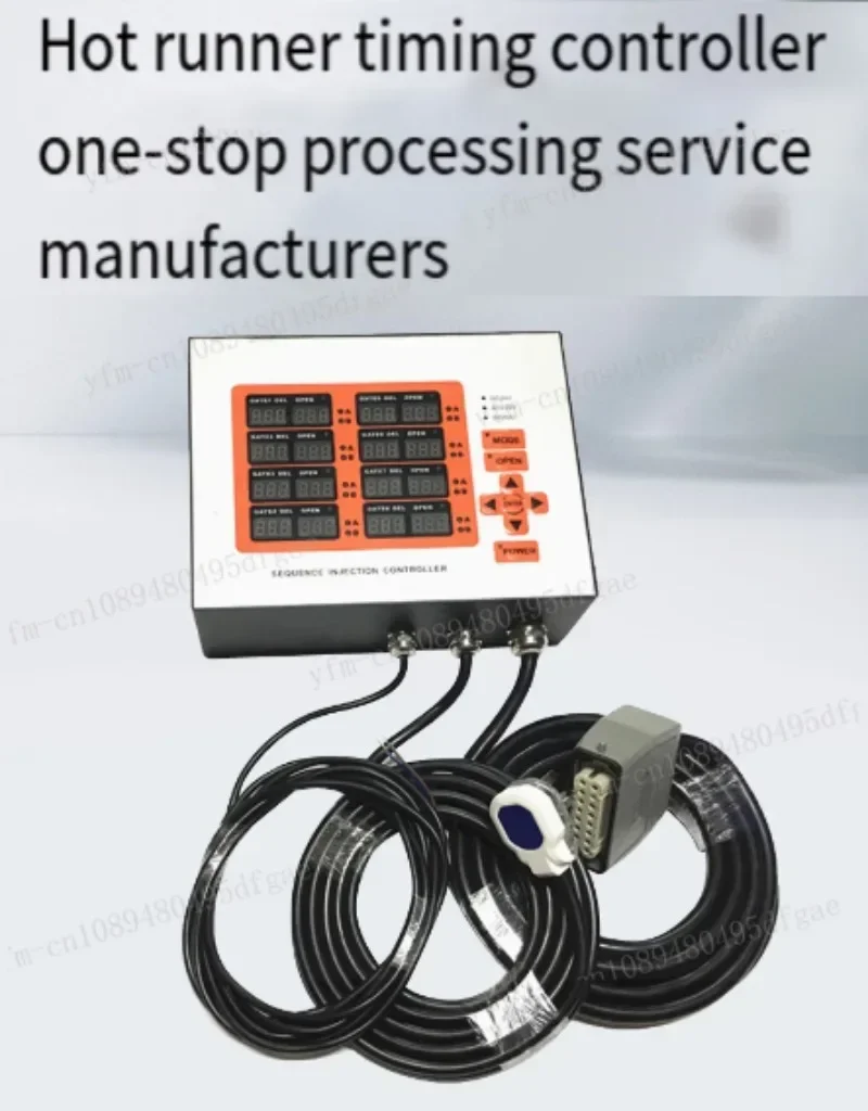 For Hot Runner Timing Controller 8 Groups Air Valve Oil Valve Time Controller Delay Mold Injection Molding Machine Needle Valve