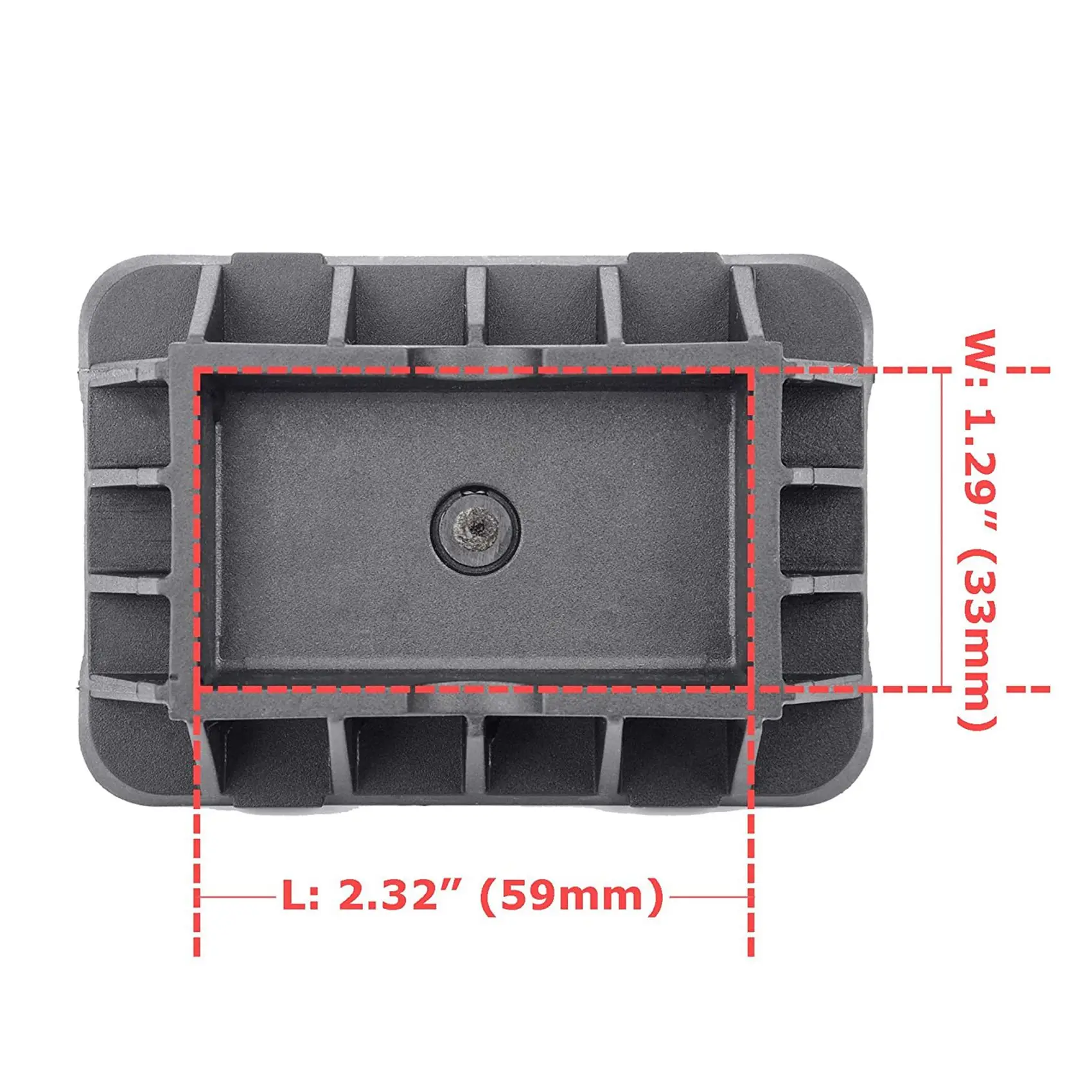 Car Pad Adapter Support Top Rubber for -