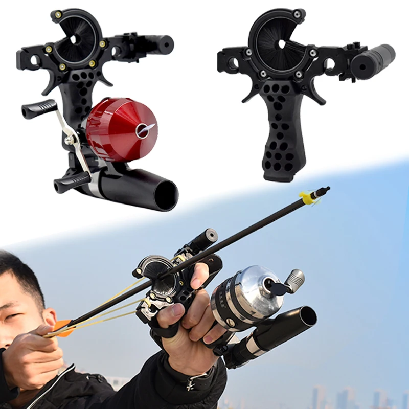 Professional Fishing Slingshot Outdoor Laser Shooting Tool Kit for Hunting with Arrow and Rubber Band