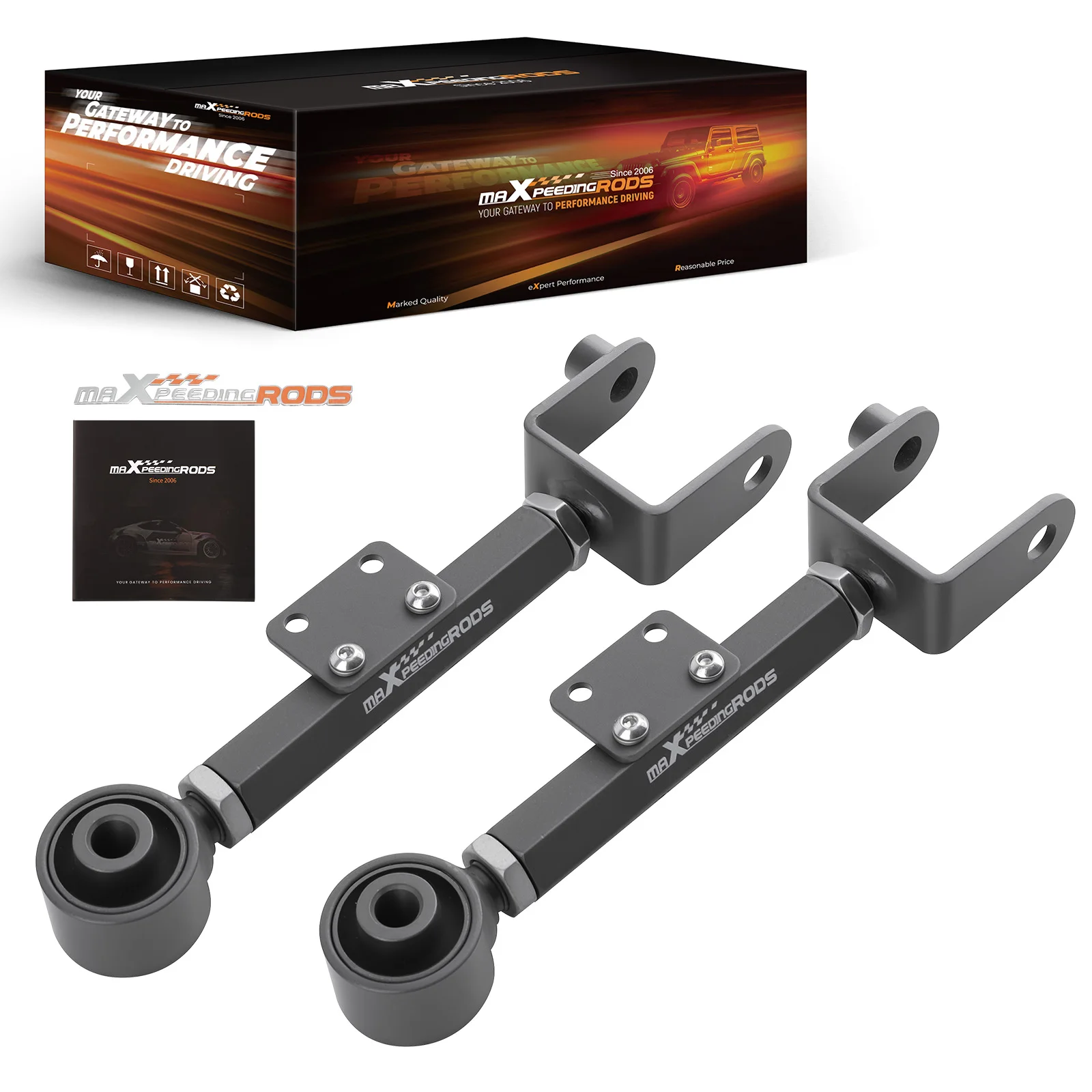 Alignment Rear Control Arms Camber Kit LH & RH For Honda CR-V 07-16 FWD/AWD