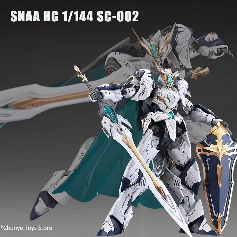 

Оригинальный SNAA HG 1/144 SC-002 Титан Greatsword Tristan, сборная модель, комплект, круглый стол, рыцари, экшн-фигурка, модель игрушки, подарок