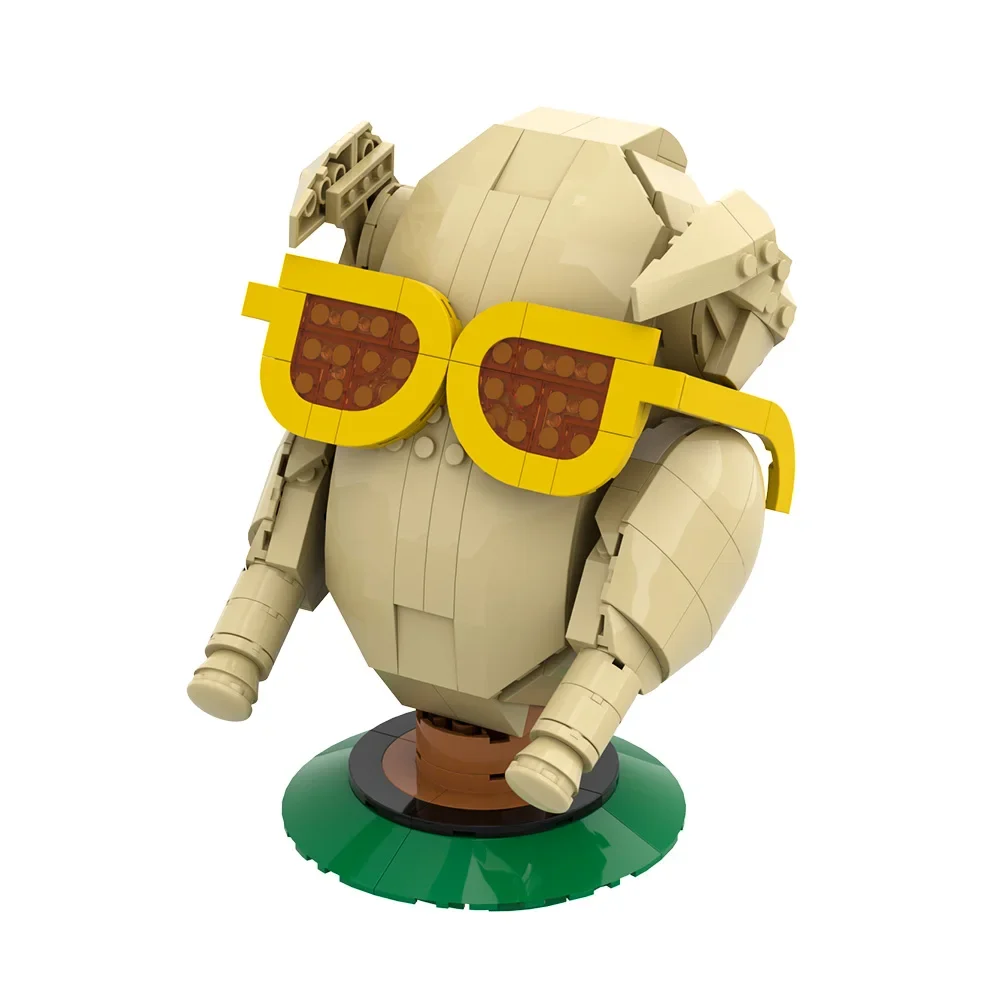 Gobricks MOC ตลกตุรกีหัวบล็อกอาคารภาพยนตร์เพื่อนตุรกีรูปตัวอักษรอิฐประกอบของเล่นเด็กของขวัญ
