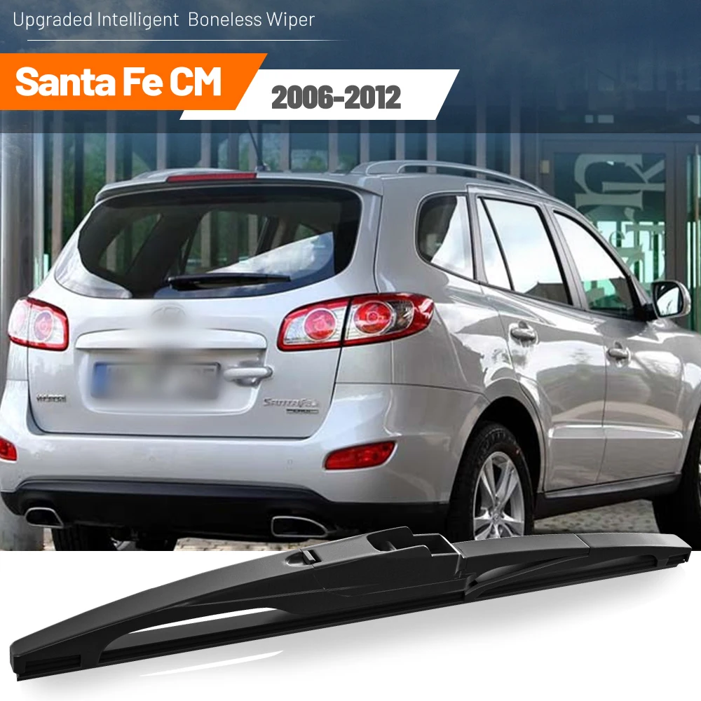 Auto Windschutzscheibe Heckscheibe Windschutzscheibe Windschutzscheibe Sauberes Heckklappenfenster für Hyundai Santafe 2006–2012