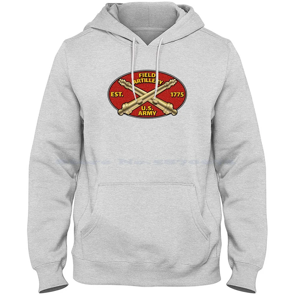 U.S. Field Artillery 100% Cotton Hoodie T Shirt Field Artillery Canon Gun Fort Sill Defense Army Regiment Military United