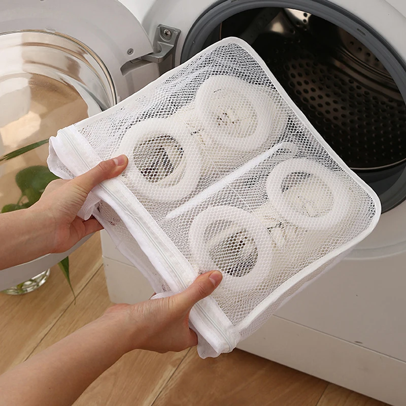 Shoes Washing Machine Shoes Bag Travel Shoe Storage bags Portable Mesh Laundry bag Anti-deformation Protective Clothes organizer