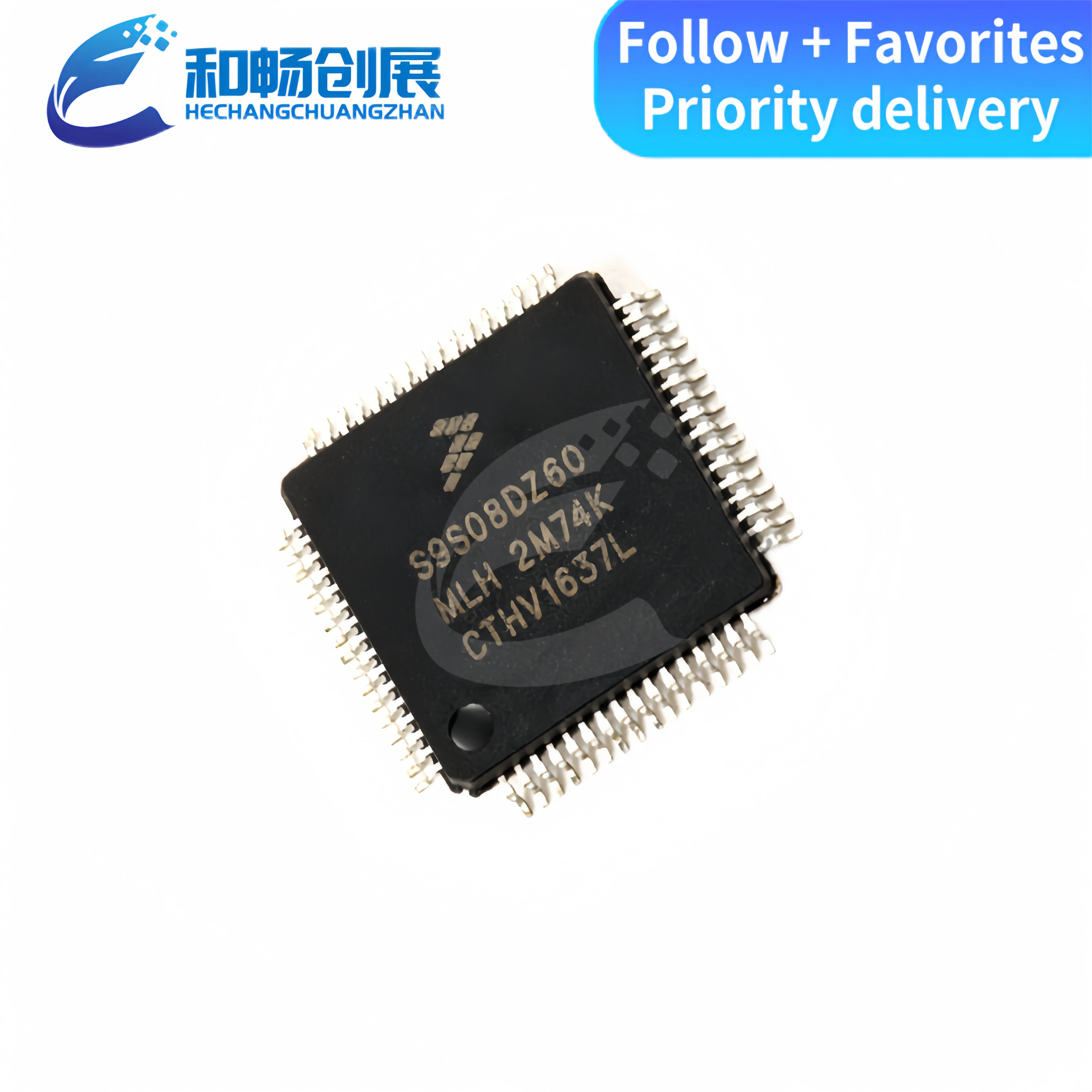 

Микроконтроллер S9S08DZ60F2MLH S9S08DZ60 LQFP64, микроконтроллер IC, оригинальная фотография