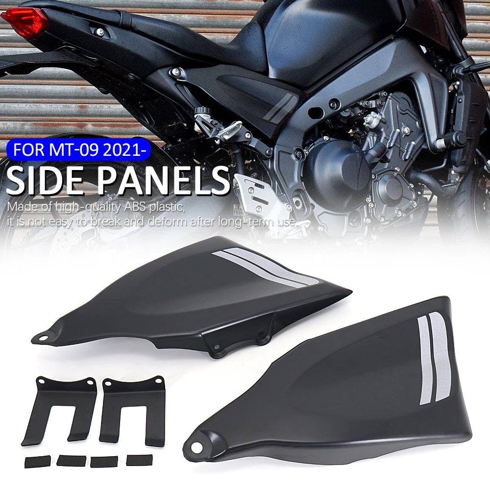 

New ABS plastic Motorcycle Accessories Side Panel Cover Protection Decorative Covers For YAMAHA MT09 MT-09 MT 09 mt 09 2021 2022