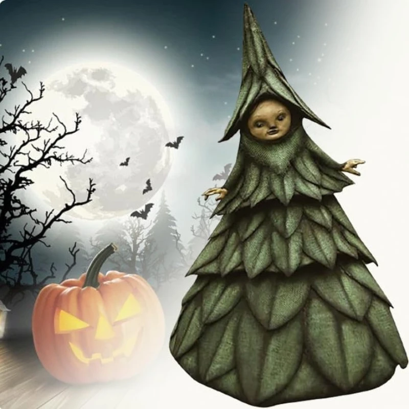 Nightmare Witch Resin Crafts Halloween Garden Decoration Home Decoration