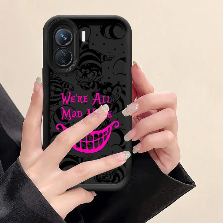 حافظة مضادة للصدمات لهاتف شاومي ريدمي نوت 11 10 14 برو 13 12 12C A1 Plus Poco X3 NFC غطاء هاتف من السيليكون أليس في بلاد العجائب لطيف #3