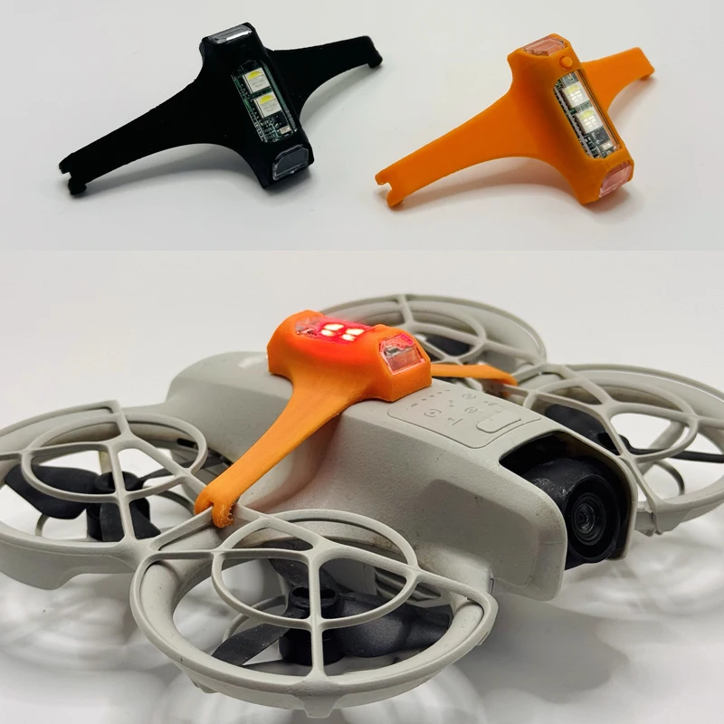 1PCS For DJI Neo Lightweight Night Flight Light LED Strobe Light 7-Color Anti-lost Lamp Aerial Photography Drone DIY Accessories
