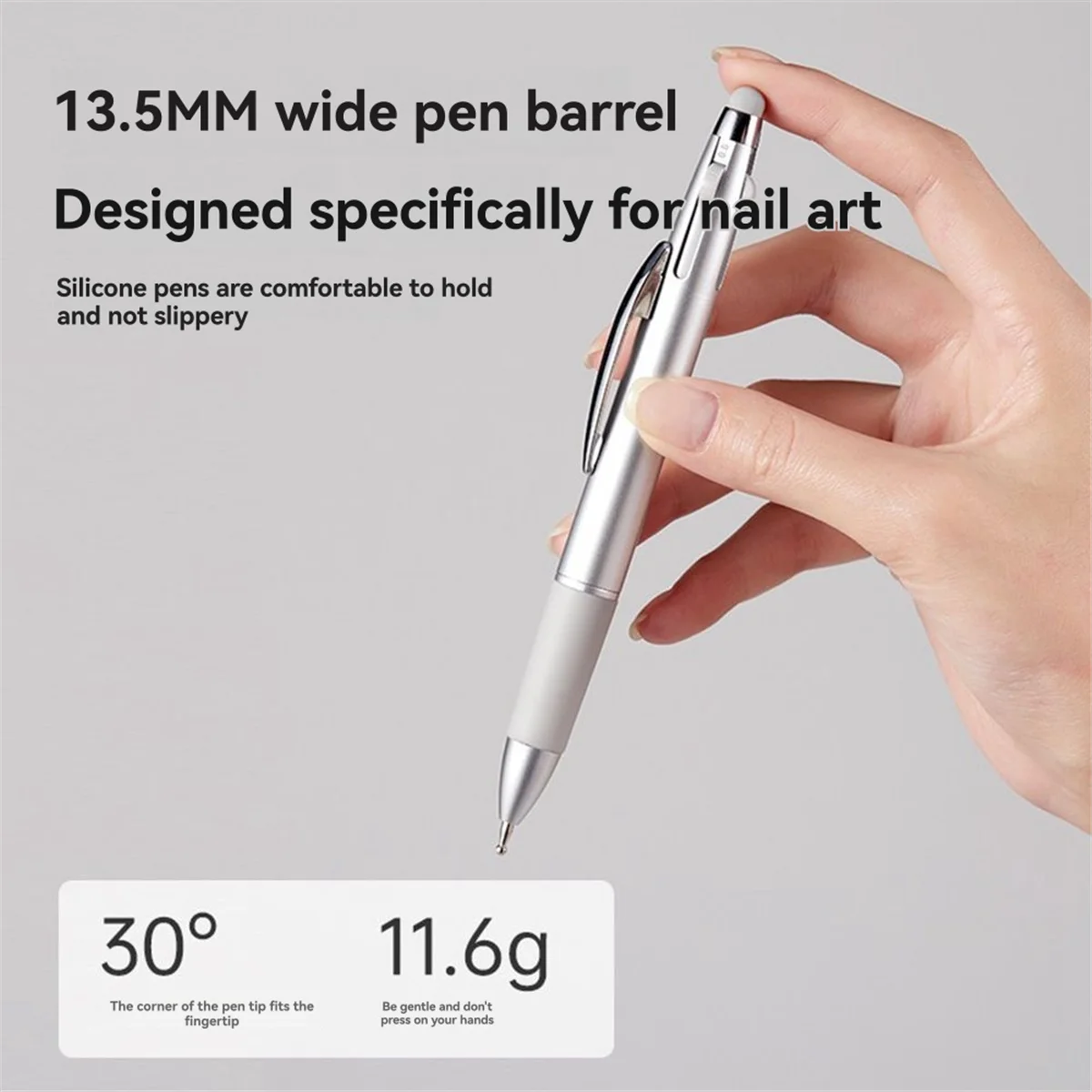 أقلام تنقيط فنية للأظافر، أقلام تنقيط من نوع الدفع، قلم تنقيط، أدوات صالون الأظافر مناسبة لإنتاج فن الأظافر