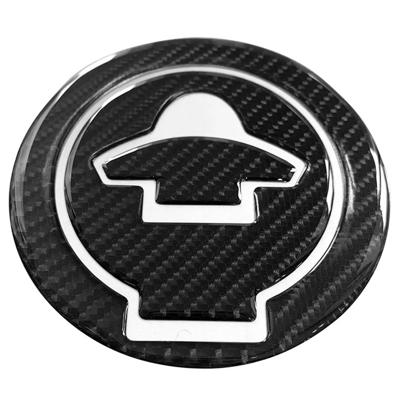 ملصق غطاء خزان الوقود الكربوني لدراجة نارية ، ملصق غطاء غاز لحماية ياماها من ألياف الوقود R25 R15