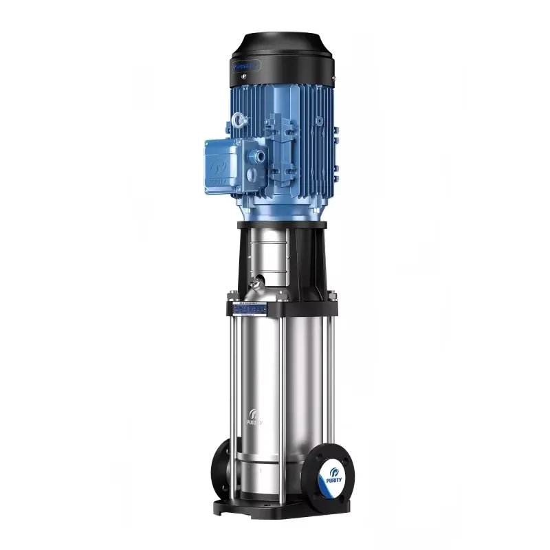 380v 50hz Stainless Steel Vertical Multistage Centrifugal Water Pump with 0.5hp 1hp