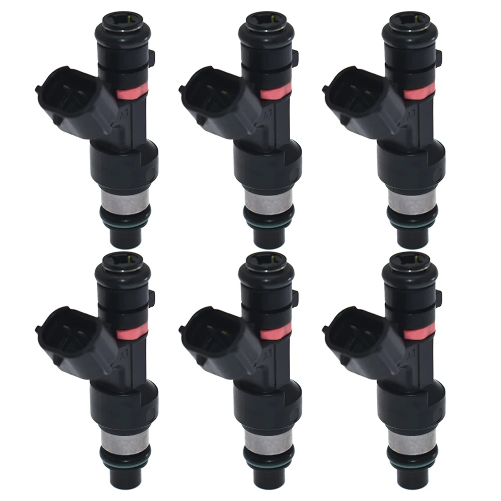 6pcs New Hight Quality Fuel Injector Nozzle FBY1011 16600-EG200 For 07-12 Nissan SENTRA VERSA Terrano 1.8L 2.0L 2.4L