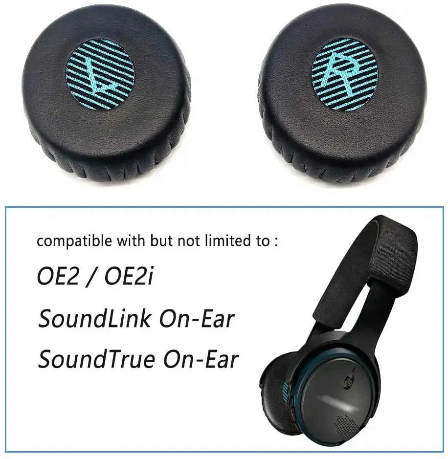 Bose SoundLink On Ear SoundTrue On-Ear 스타일 OE2 OE2i 헤드폰용 교체용 폼 이어 패드 쿠션
