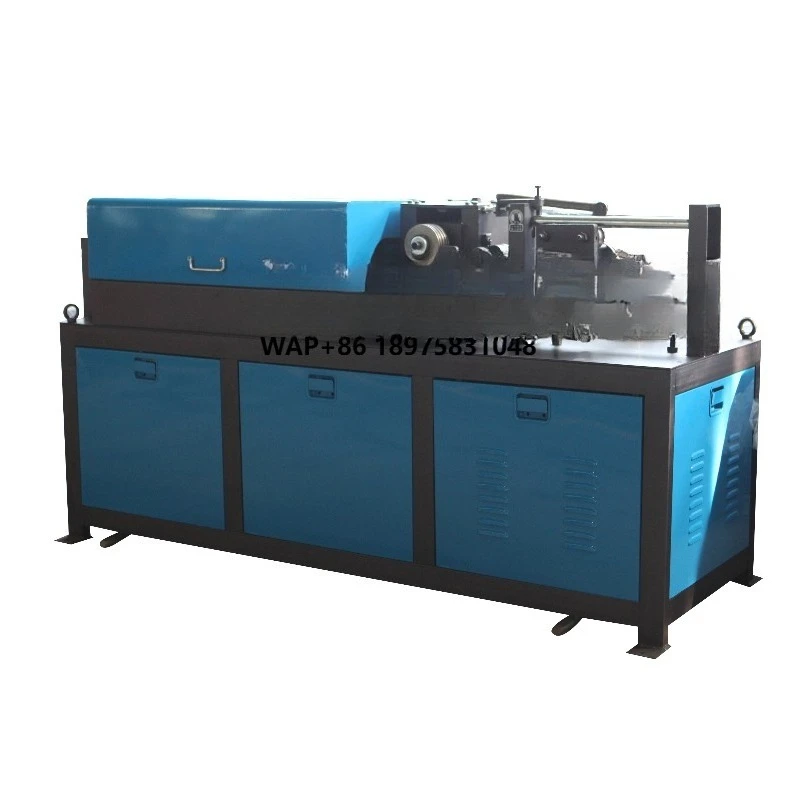 Hot-selling promotion Bule hydraulic steel bar straightening/cutting machine custom voltage for sale