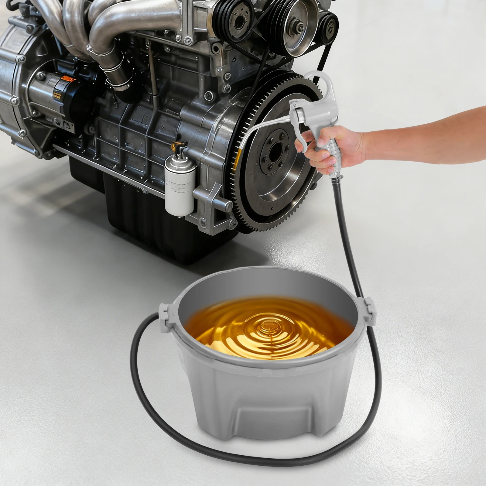 

Ручной пластиковый маслёнка-смазыватель для трубонарезных станков и инструментов, портативный дозатор масла