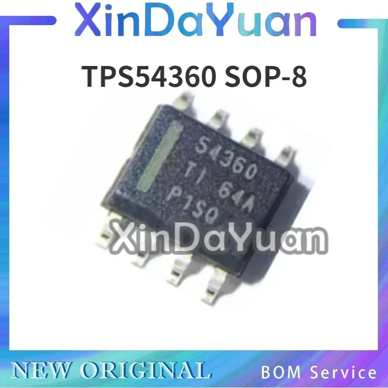 5 pcs TPS54360 TPS54360DDAR 54360  SOP-8 Buck Converter Chip
