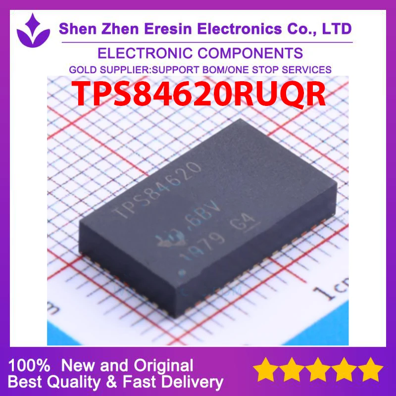 Free shipping  1PCS/LOT   TPS84620RUQR  QFN47   New and original