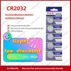 Batería de litio CR2032 para coche, reloj con calculadora, mando a distancia, 2-50 piezas, 230mAh, CR 2032, DL2032, ECR2032