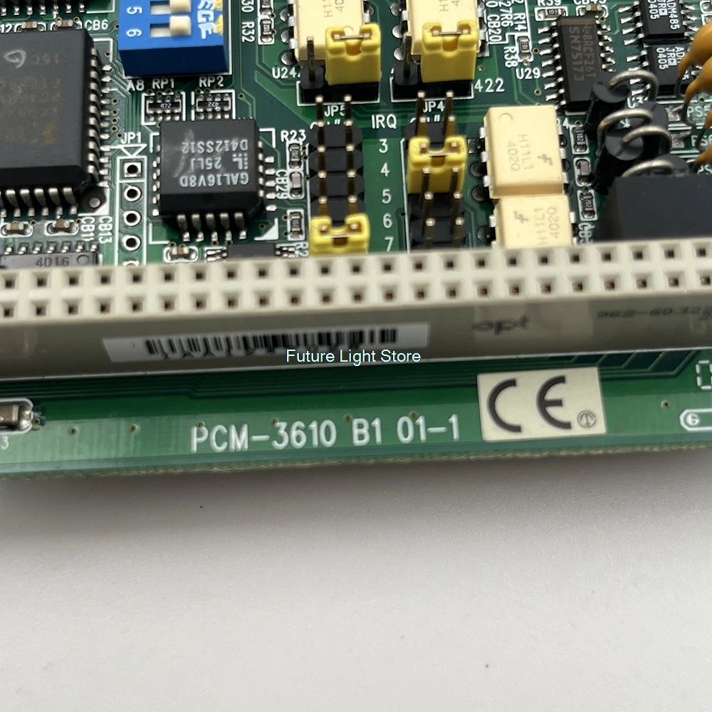 

PCM-3610 REV.B1 Карта последовательного порта PC104 Карта захвата шины PCM-3610 B1 Материнская плата промышленного управления