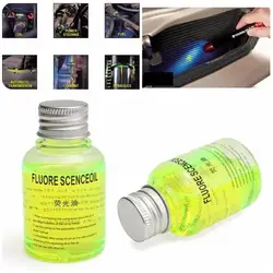 Detector de fugas de aceite fluorescente, 60ML, prueba de tinte UV, tinte de aceite fluorescente, detección de fugas de luz UV para refrigerantes R134A R404A