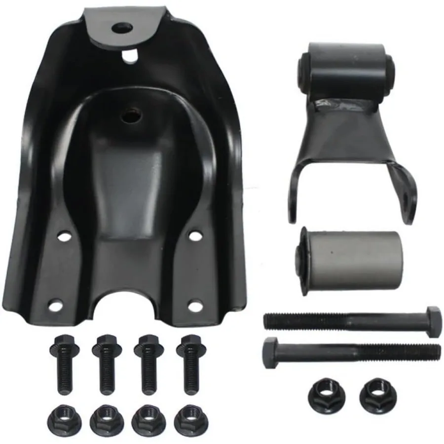 Pair Rear Leaf Spring Shackle Hanger Bracket for 19881997 Chevy GMC C1500 C2500 722102 Durable HeavyDuty Suspension Support for