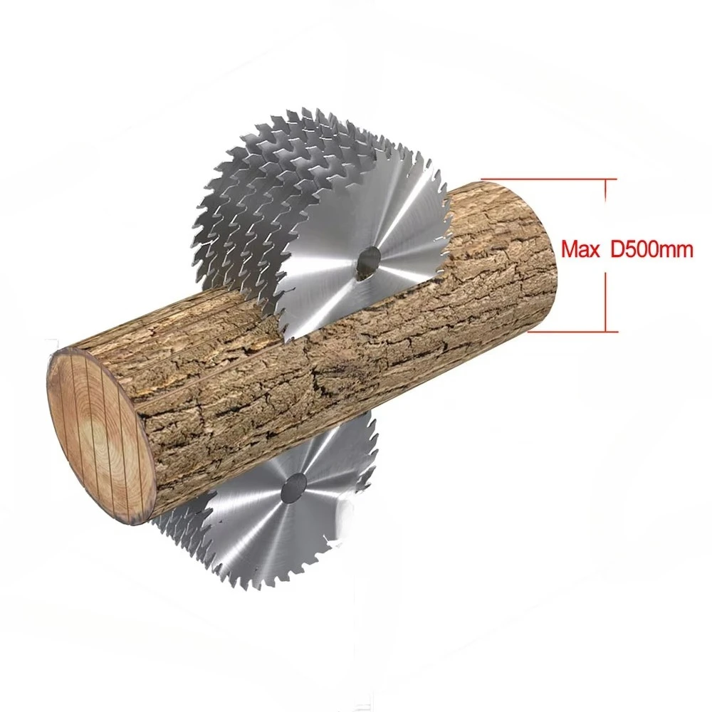 Log multi-blade tear saw for wood processing Wood multi-blade saw