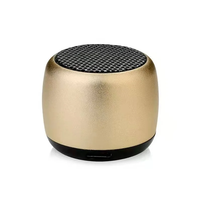 TWS Speakers Handfree Portable Cell Phone Bluetooth Wireless Speaker	Small Subwoofer Bass Sound Box Mini Soundbox Metal