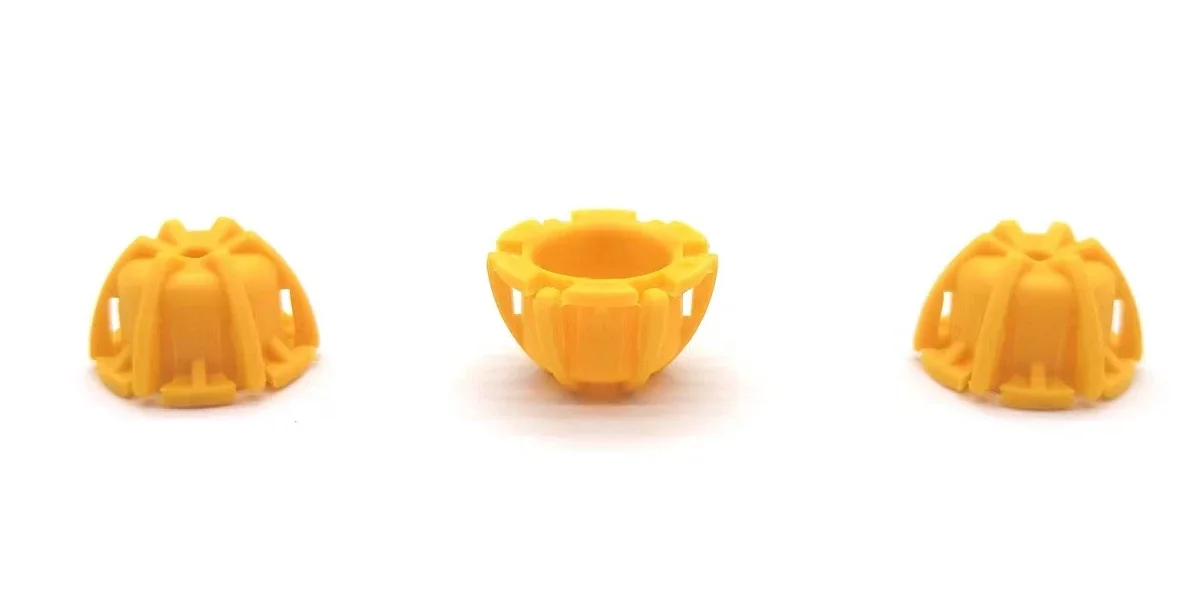 100pcs Fuel Injector Plastic Part Pintle Cap Fit For BMW Denso Fuel Injector Repair Kit 13.1*1.8*7.8mm PS-31020