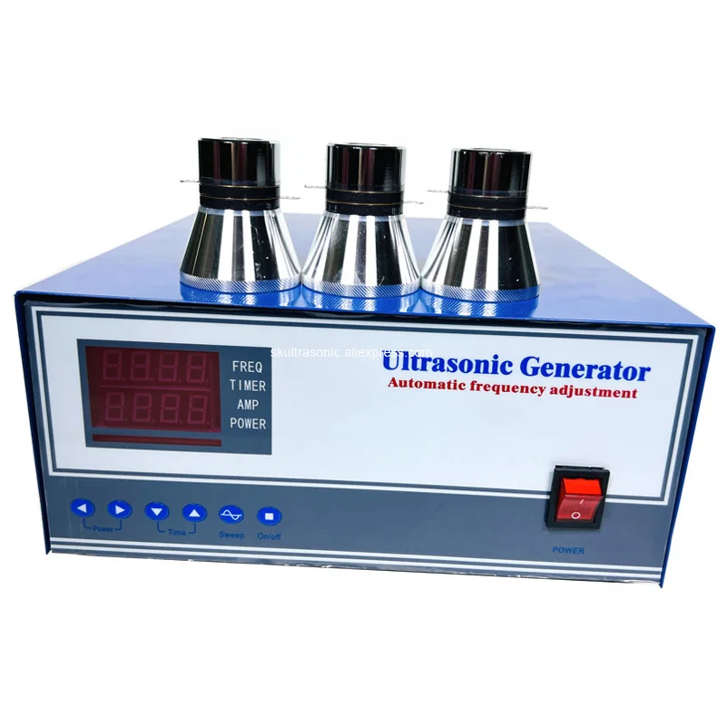Gerador de fonte de ultrassom 28khz-40KHz 2000W para fabricantes industriais de equipamentos de limpeza ultrassônica