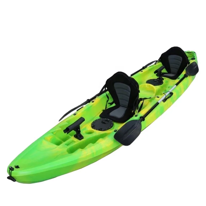LLDPE Family Happiness Tandem Ocean Fishing Kayak Sit On, Kayak 2 Person
