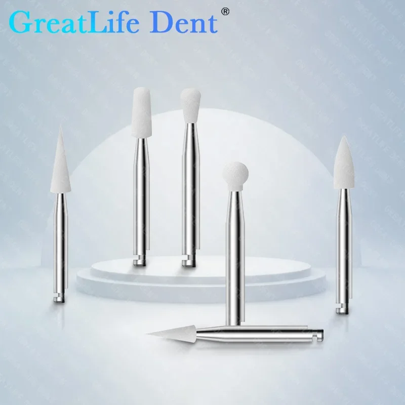 GreatLife Dent CR Dental Polishing Head Light Curing Resin Adjustment Uses Fine Particle Size To Achieve Efficient Polishing