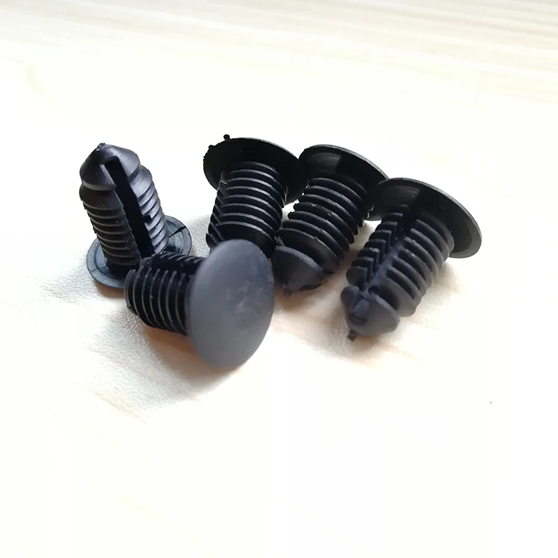 Car Clips Fit 10mm Hole Nylon Auto Fastener Fender Bumper Shield Retainer Plastic Rivet For GM For Ford For Chrysler