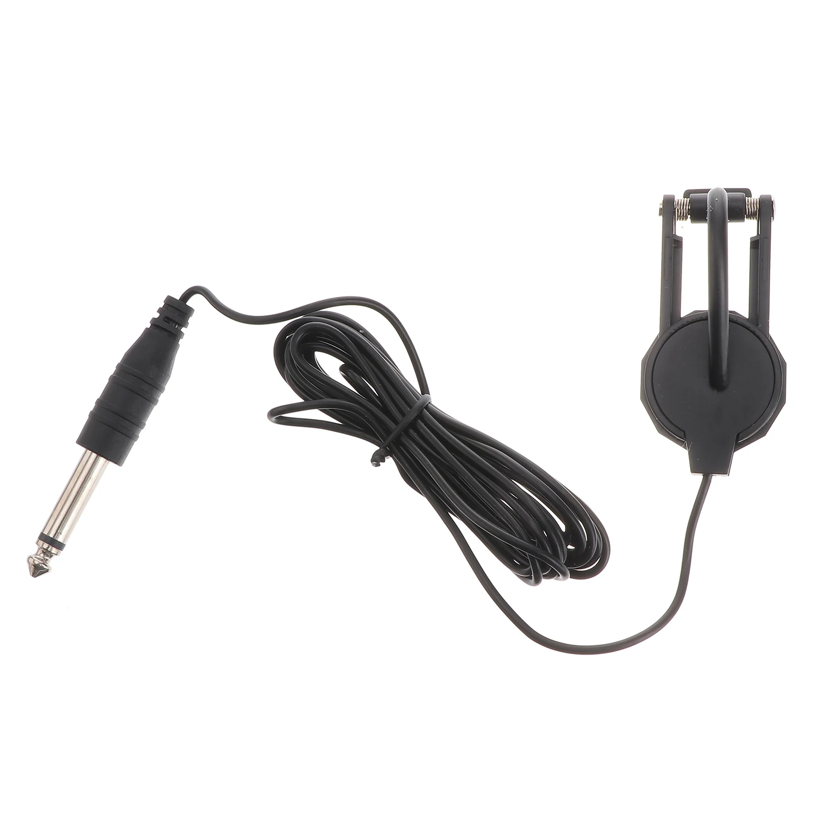 

Clip-on Acoustic Pickup 6.35mm Jack 1.2m Cable for Violin Guitar Mandolin Banjo Ukulele Lute Acoustic Instruments