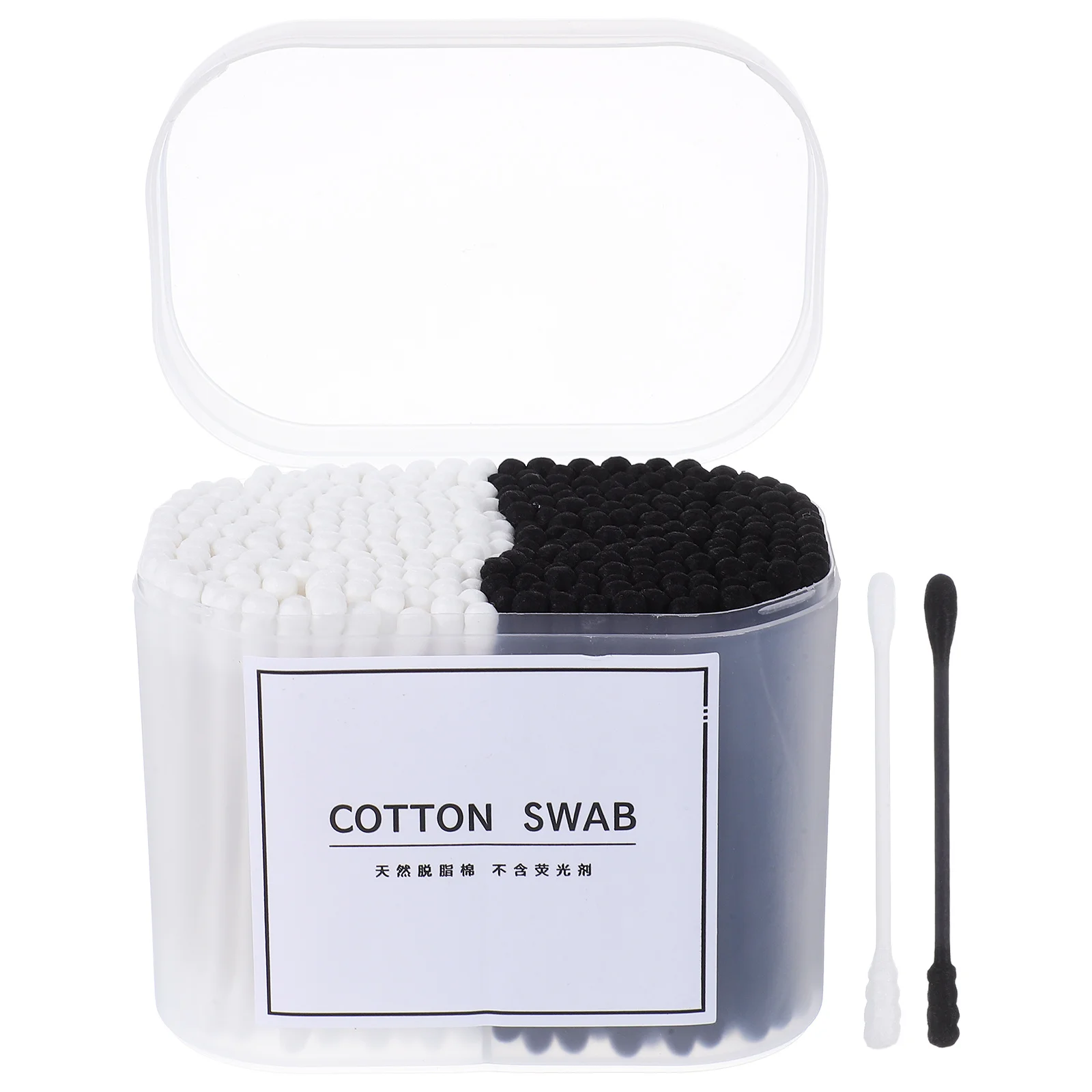 

300pcs Cotton Swabs Double Head Paper Stick Makeup Tool For Cleaning Beauty Care Applicator Cotton Buds Ear Spoon Disposable