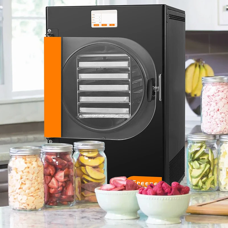 6Kg Small Household Home Use Lyophilizer VacuumFreeze Dryer Machine Vegetable Fruit Food Freeze Dryer