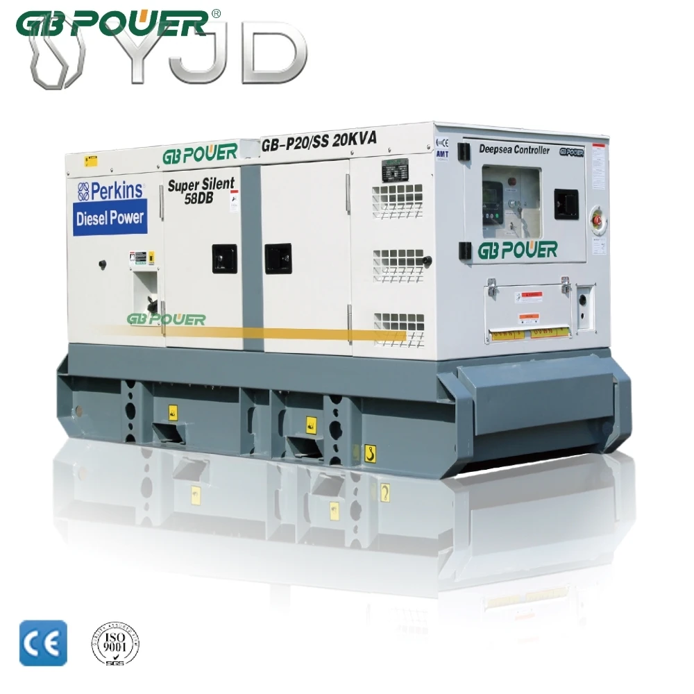 GB POWER Super Silent Soundproof 200kva Three Phase 50/60Hz Auto Start ATS Diesel Generator with Peikins Engine 1106A-70TAG4